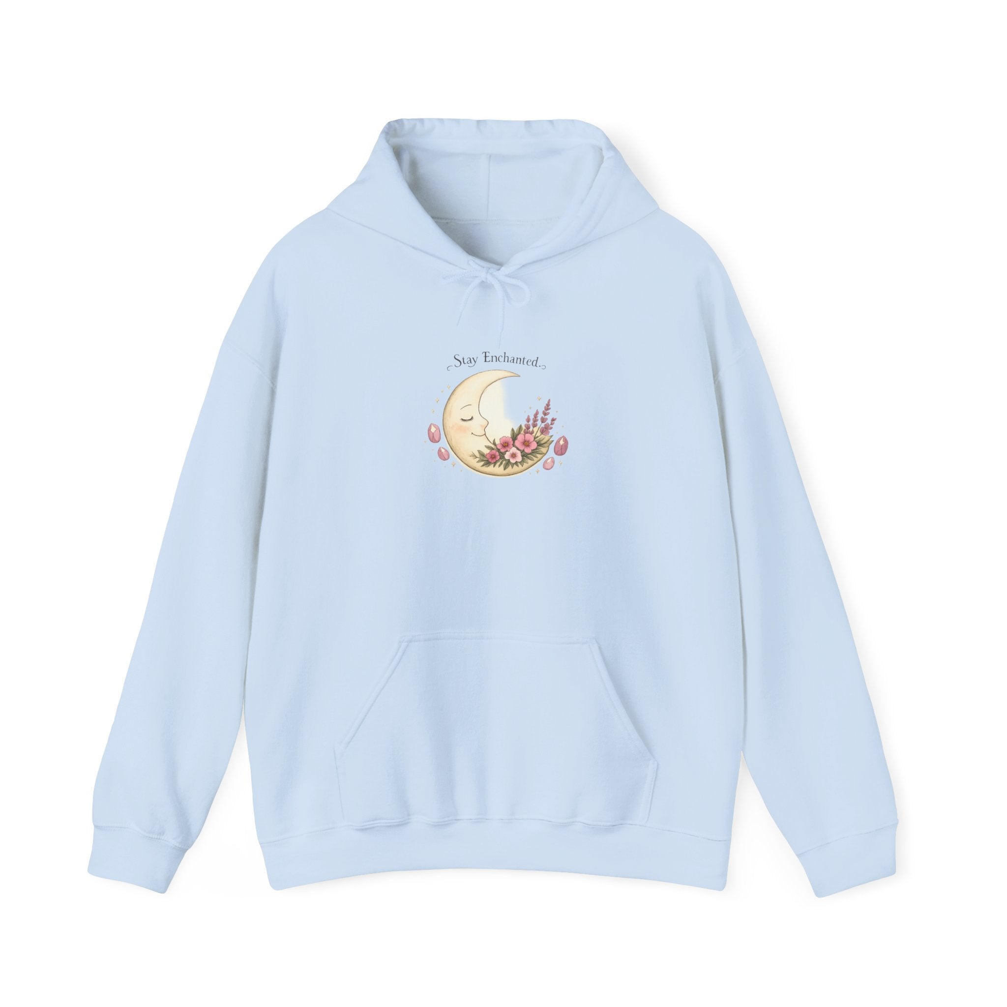 Women's Moon Floral Hoodie - Astrology Spiritual Design - 43$