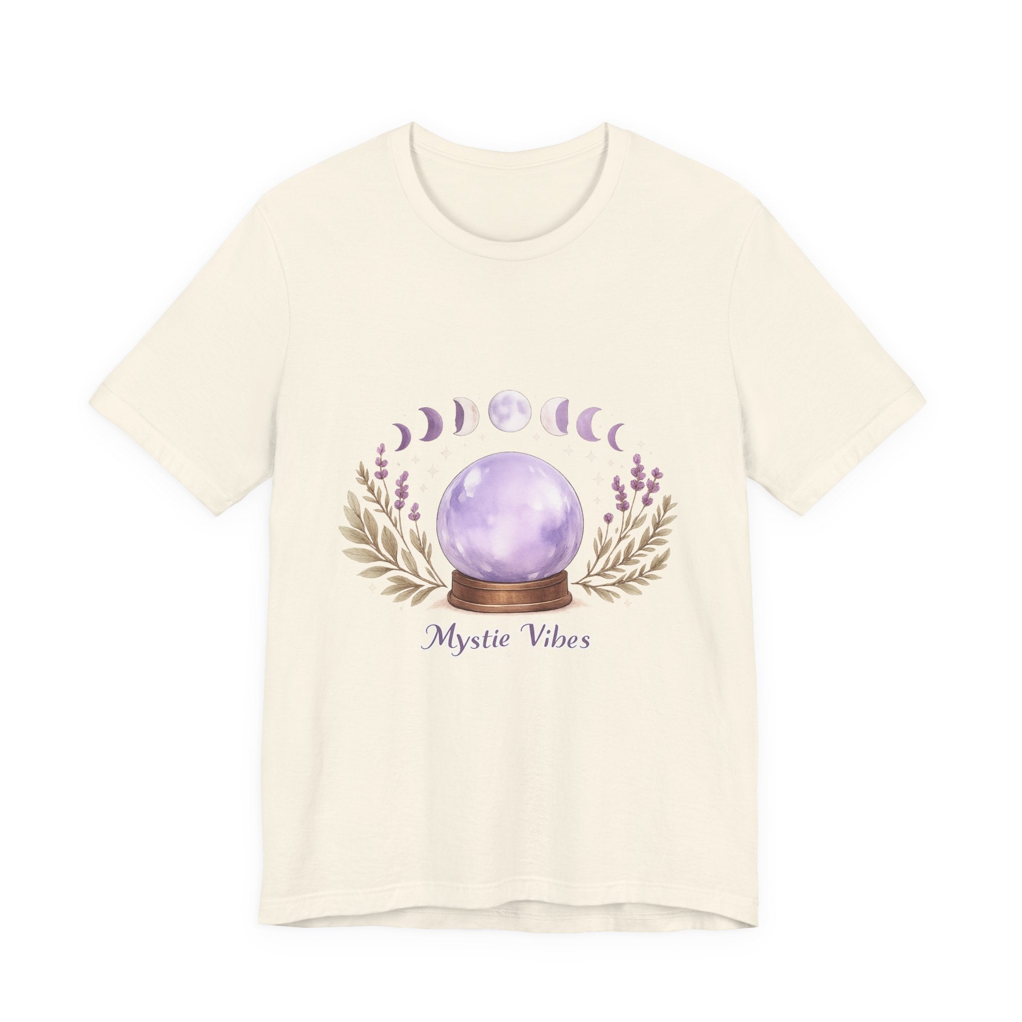 Women's Moon Phase Crystal Ball T-Shirt - Astrology & Spiritual - 28$