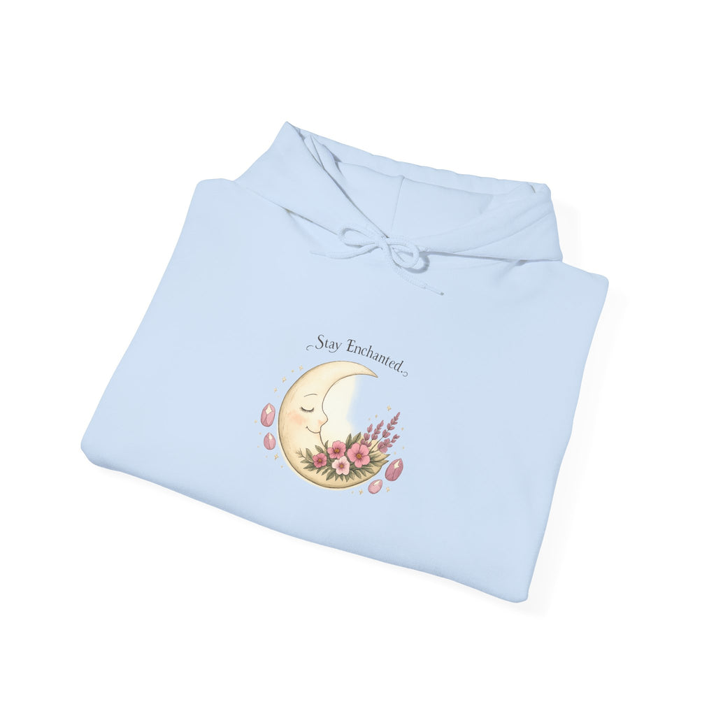 Women's Moon Floral Hoodie - Astrology Spiritual Design - 43$