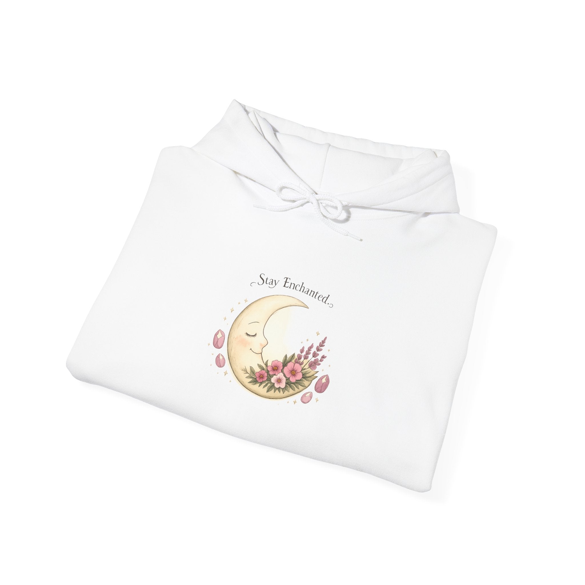 Women's Moon Floral Hoodie - Astrology Spiritual Design - 43$