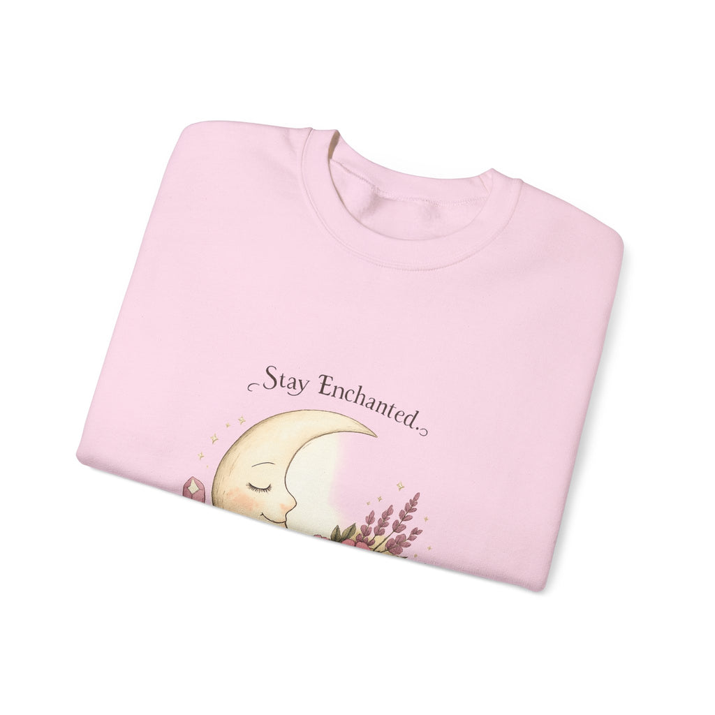 Women's Moon Floral Sweatshirt - Astrology Spiritual Design - 38$