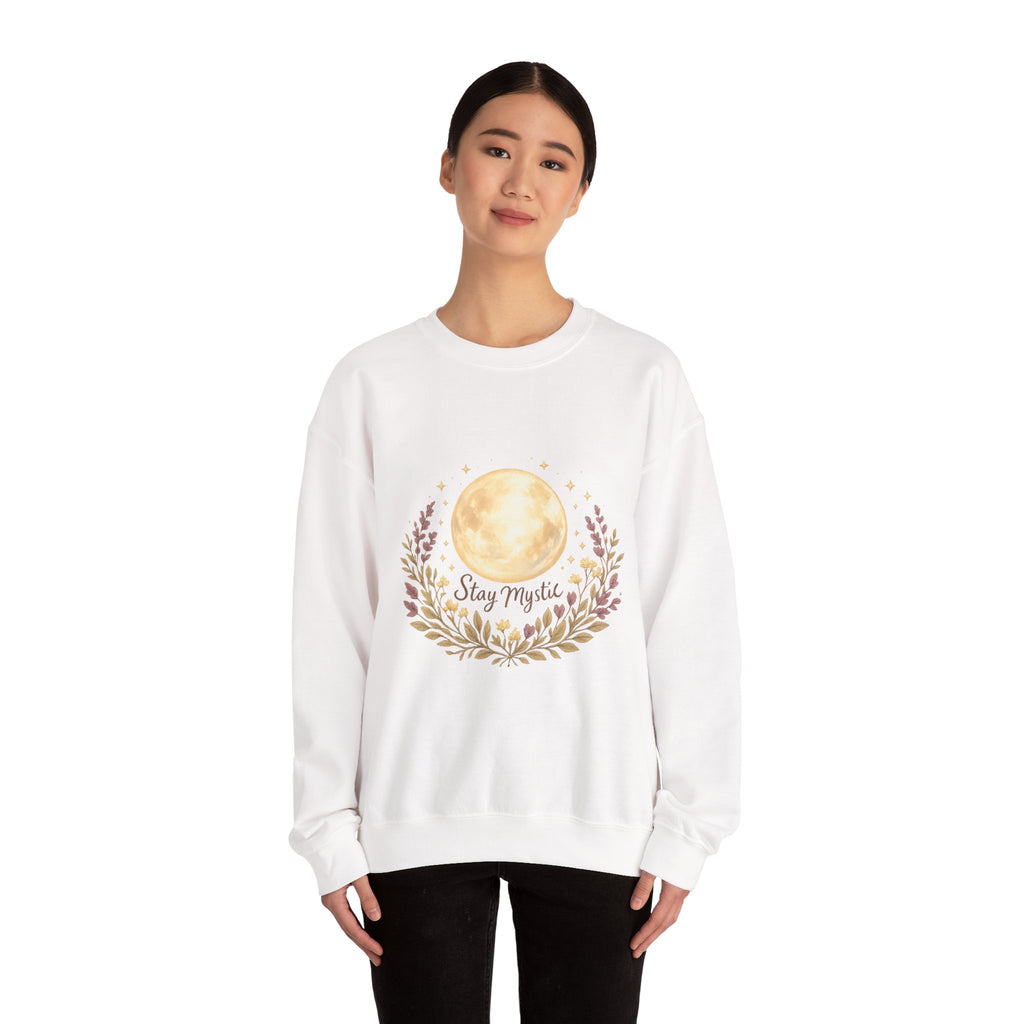Women's Full Moon Phase Sweatshirt - Astrology & Spiritual - 38$