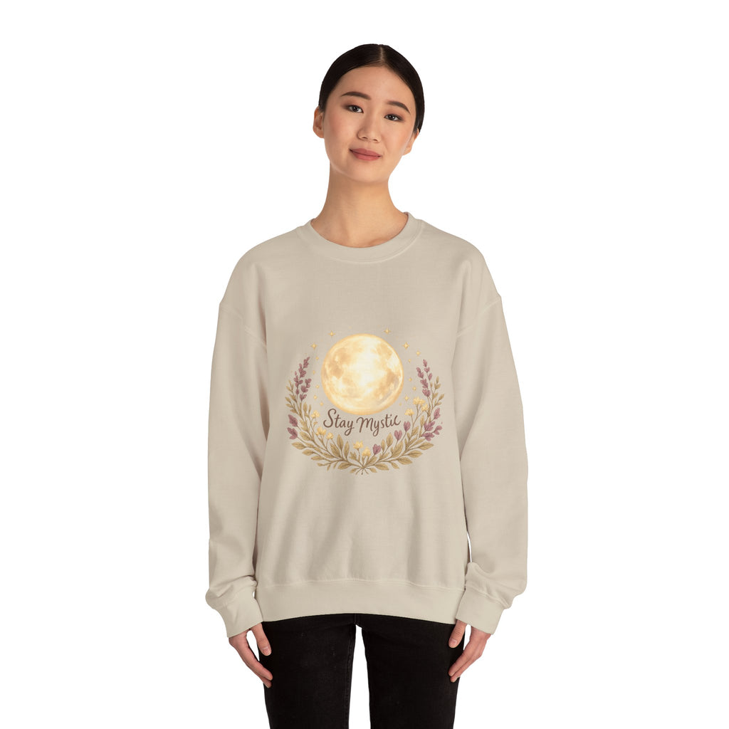 Women's Full Moon Phase Sweatshirt - Astrology & Spiritual - 38$