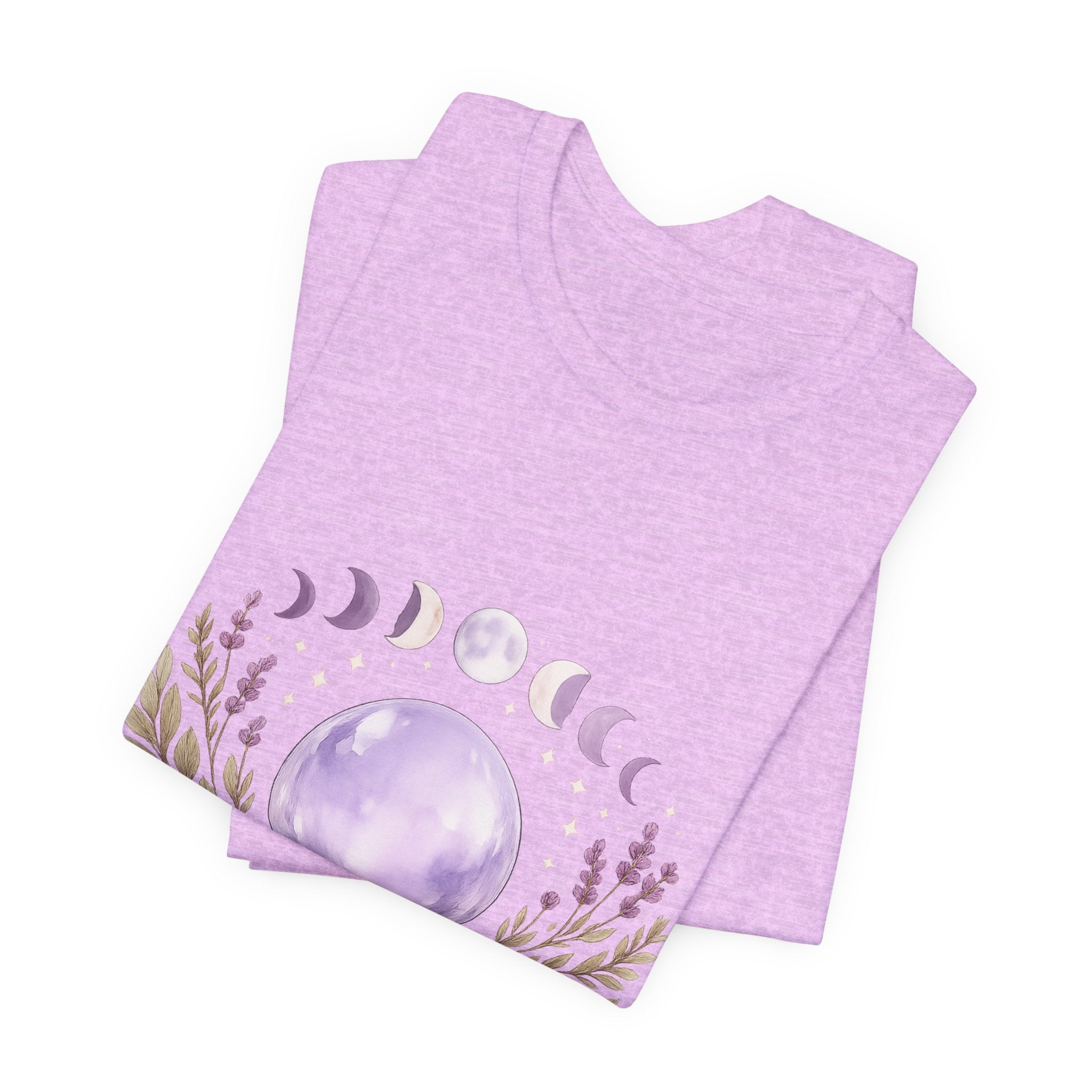 Women's Moon Phase Crystal Ball T-Shirt - Astrology & Spiritual - 28$