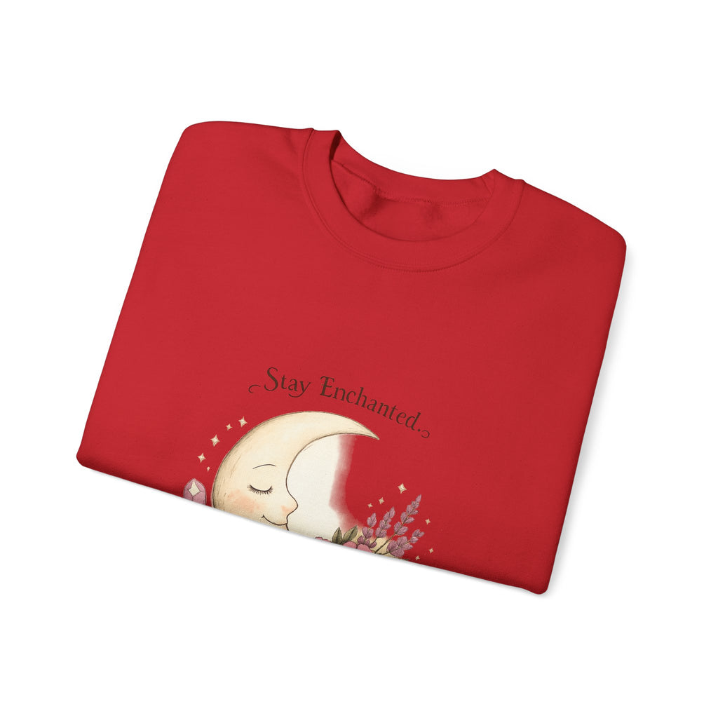 Women's Moon Floral Sweatshirt - Astrology Spiritual Design - 38$