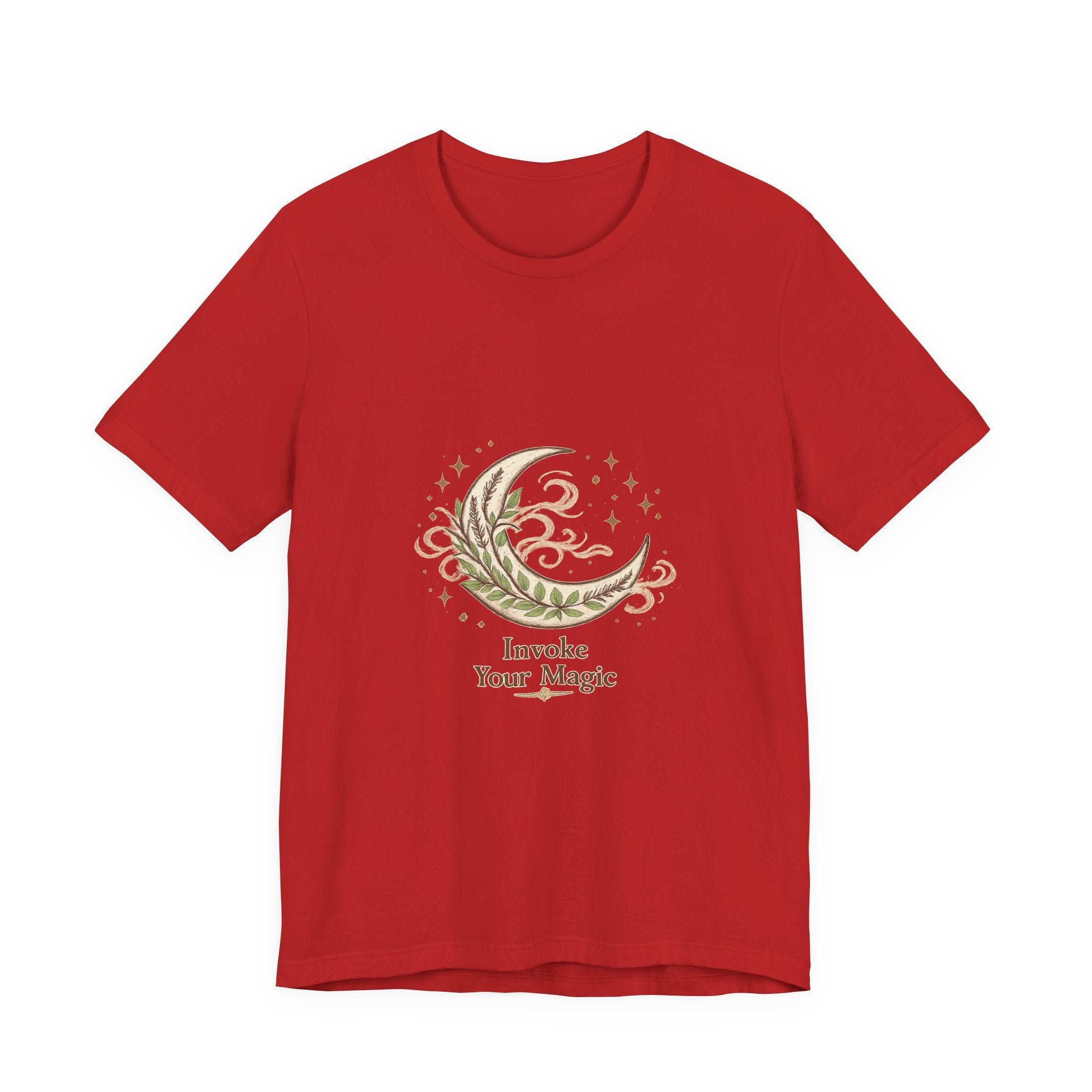 Women's Crescent Herbal Moon Phase T-Shirt - Astrology & Spiritual - 28$