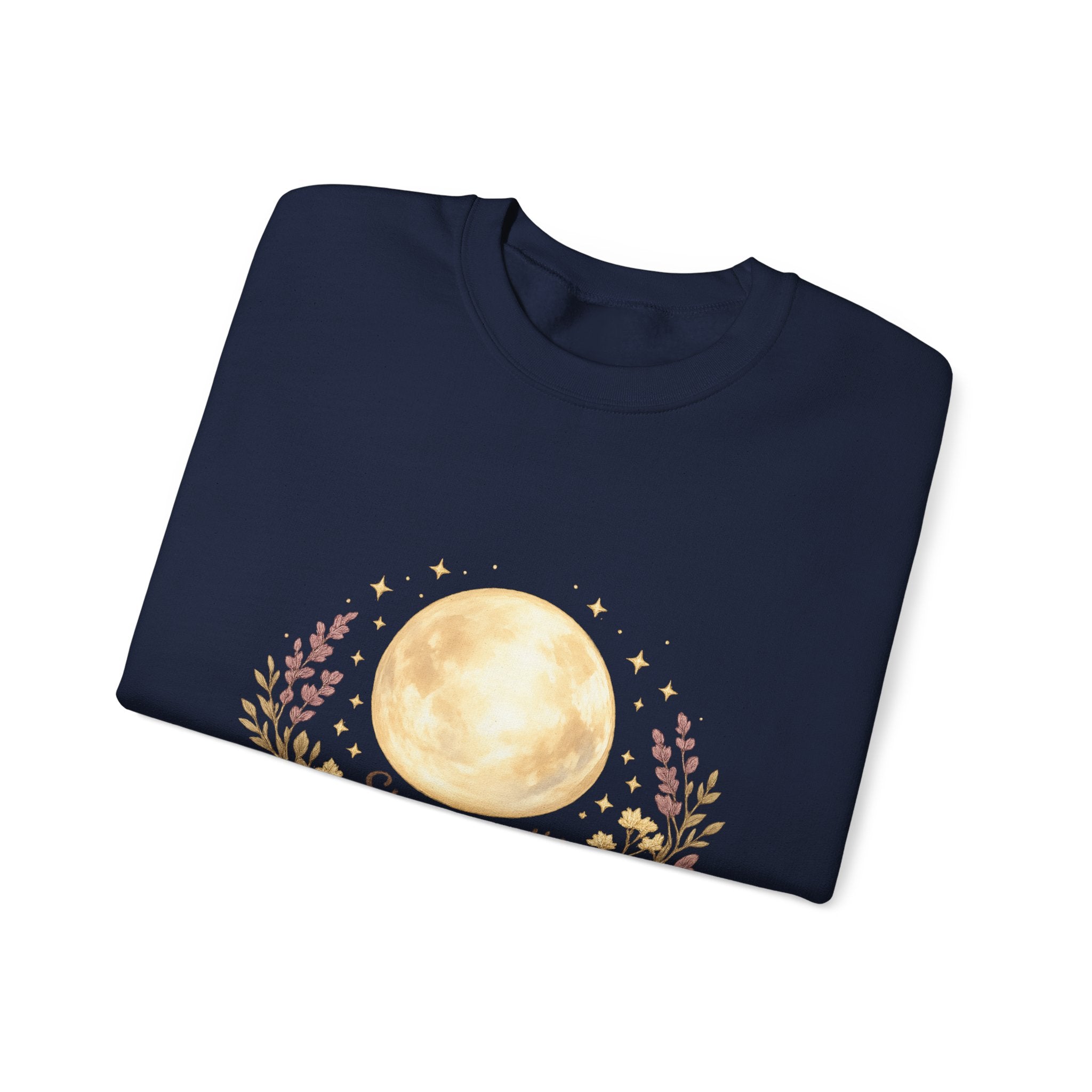 Women's Full Moon Phase Sweatshirt - Astrology & Spiritual - 38$