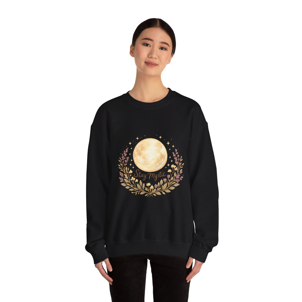 Women's Full Moon Phase Sweatshirt - Astrology & Spiritual - 38$