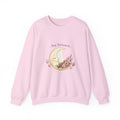 Women's Moon Floral Sweatshirt - Astrology Spiritual Design - 38$
