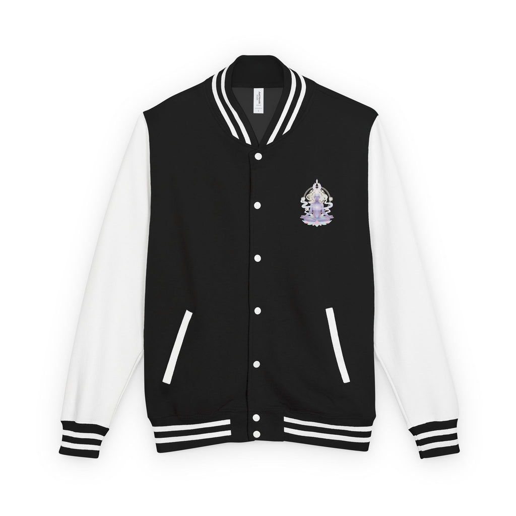 Women’s Mystic Lotus Varsity Jacket – Spiritual Streetwear - 91,70$