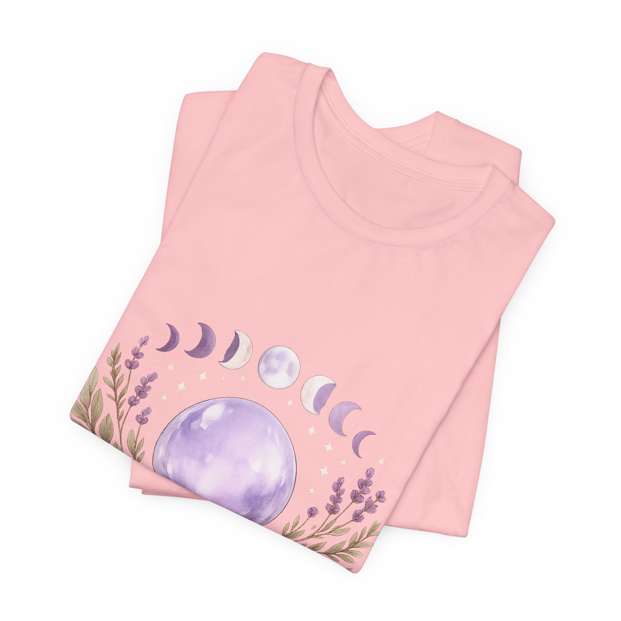 Women's Moon Phase Crystal Ball T-Shirt - Astrology & Spiritual - 28$