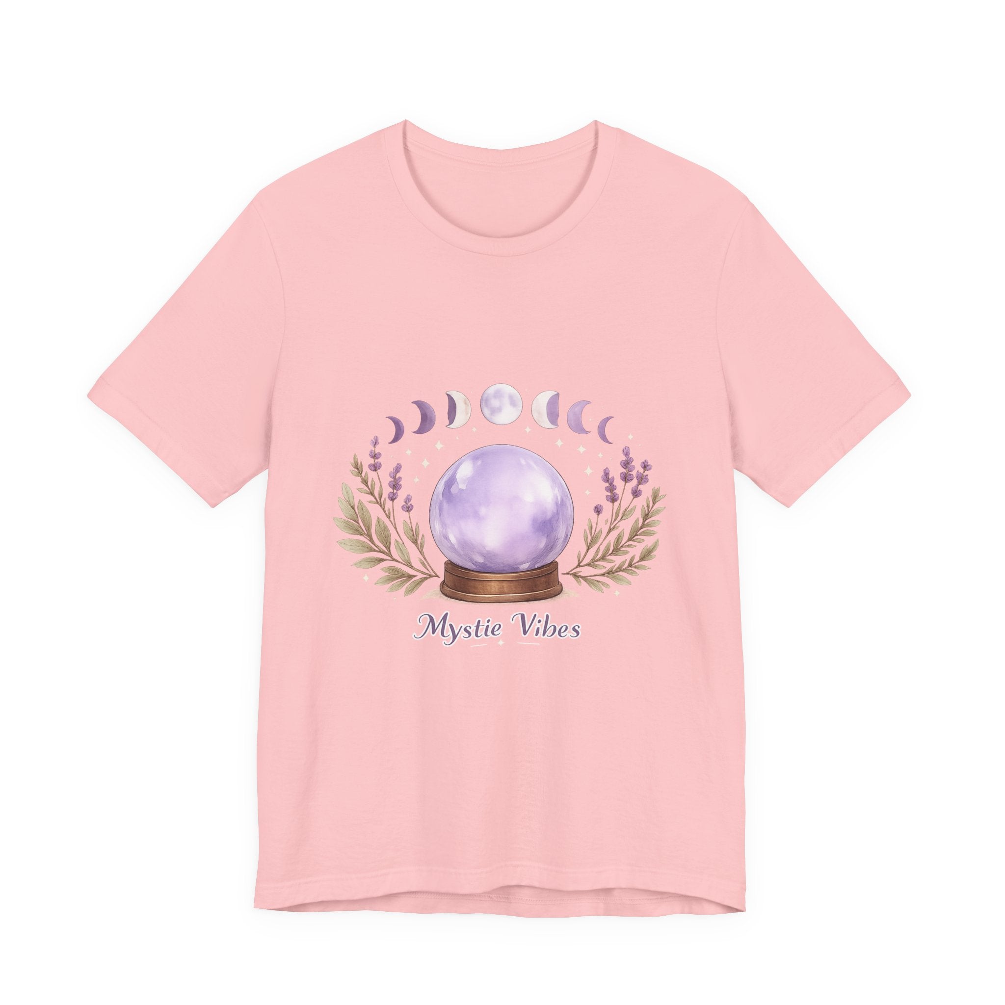 Women's Moon Phase Crystal Ball T-Shirt - Astrology & Spiritual - 28$