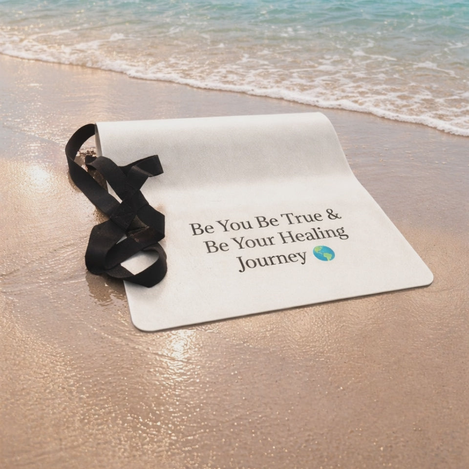 Non-Slip Yoga Mat with Inspirational Quote - Fitness & Meditation Mat - 73,99$